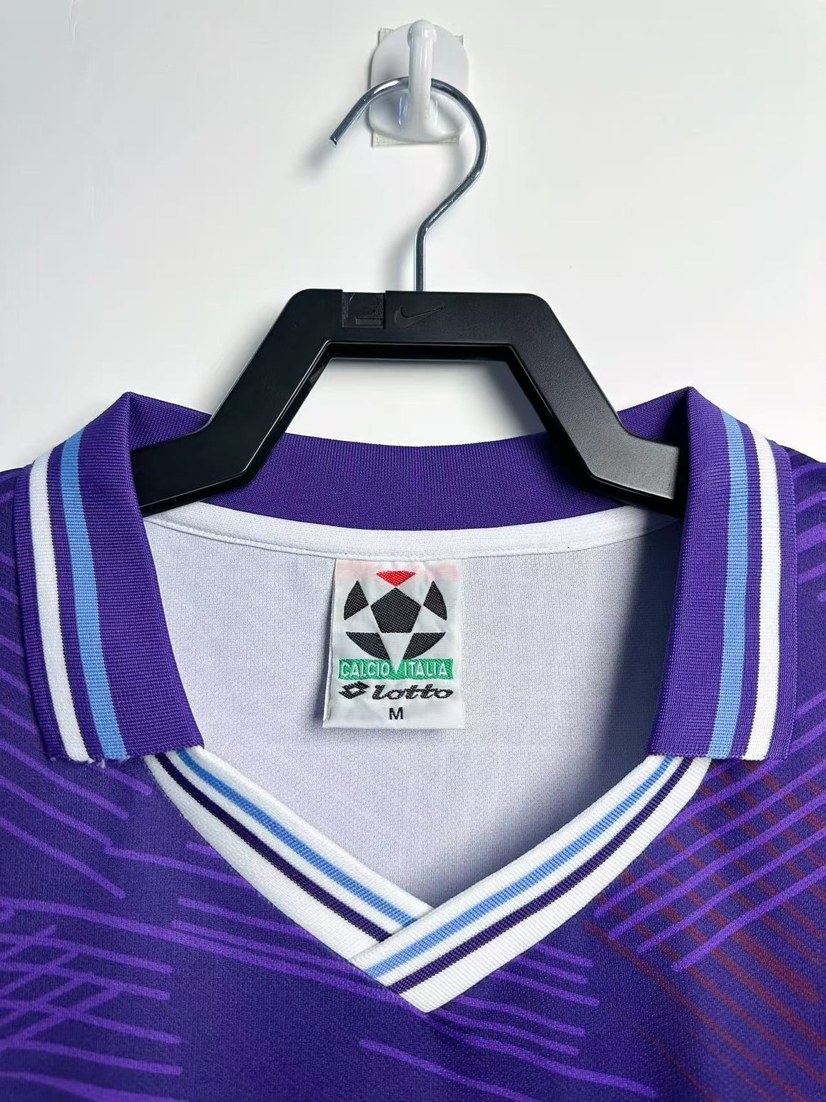 1992-93 Fiorentina Home Long Sleeve Retro Jersey