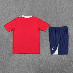 2025-26 Paris Saint-Germain Red Short-Sleeve Training Jersey
