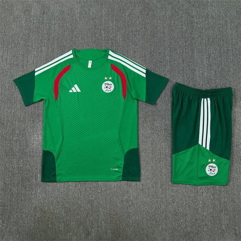 2026-27 Algeria Green Short-Sleeve Training Jersey