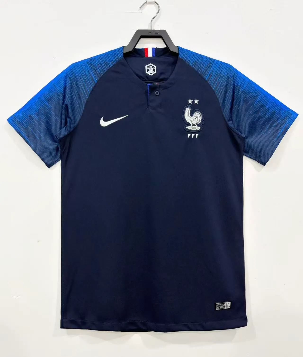 2018 France Home Retro Jersey