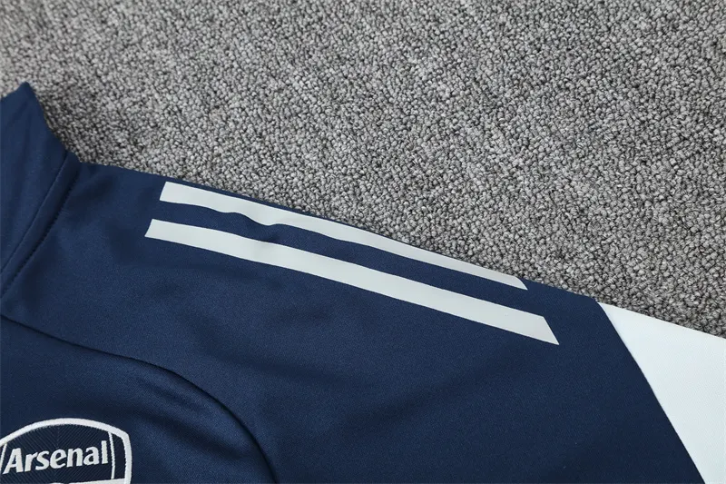 2025-26 Arsenal Royal Blue Half-Zip Training Jersey