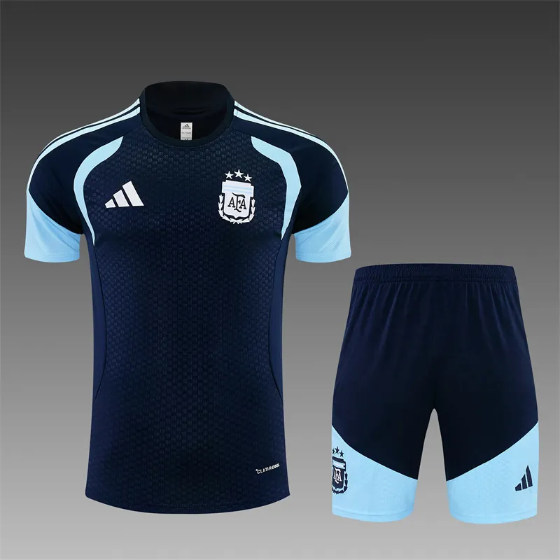 2026-27 Argentina Royal Blue Short-Sleeve Training Jersey