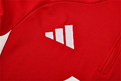 2025-26 Liverpool Red Half-Drawn Training Jersey