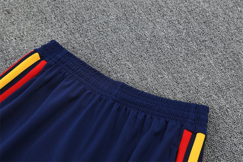 2026-27 Spain Royal Blue Half-Zip Training Jersey