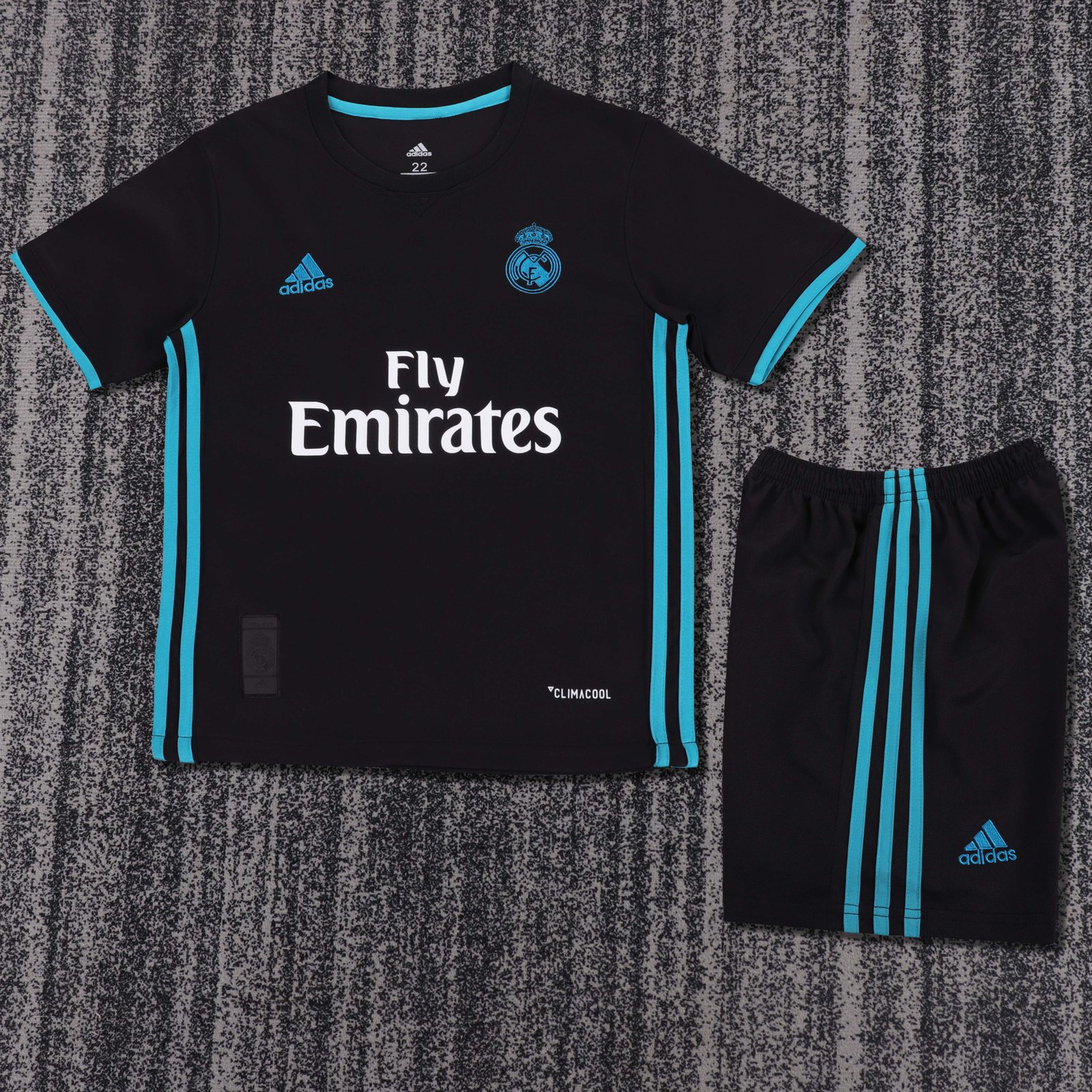2017-18 Real Madrid Away Retro Shirt - Kids Sizes