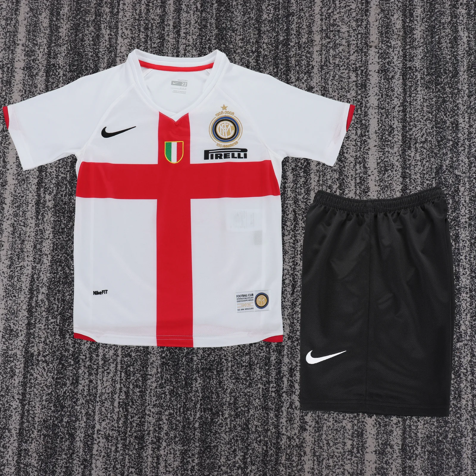 2007-08 Inter Milan Away Retro Jersey - Kids