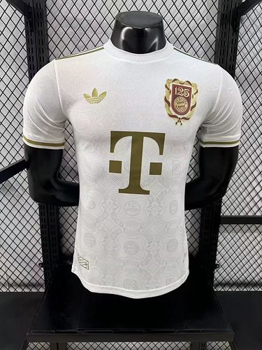 2025-26 Bayern 125th Anniversary Edition White Jersey - Players
