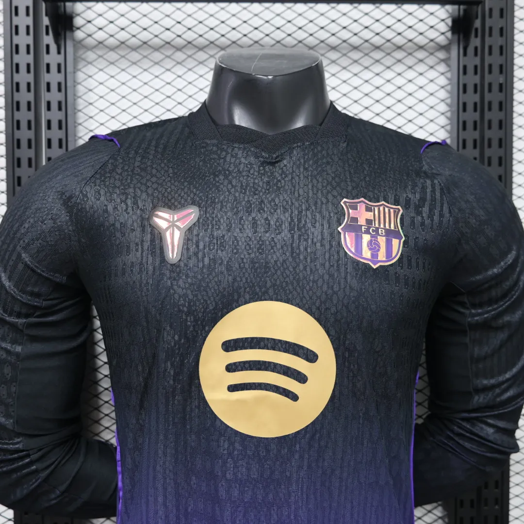 2026-27 Barcelona Away Long-Sleeve Jersey – Player Version