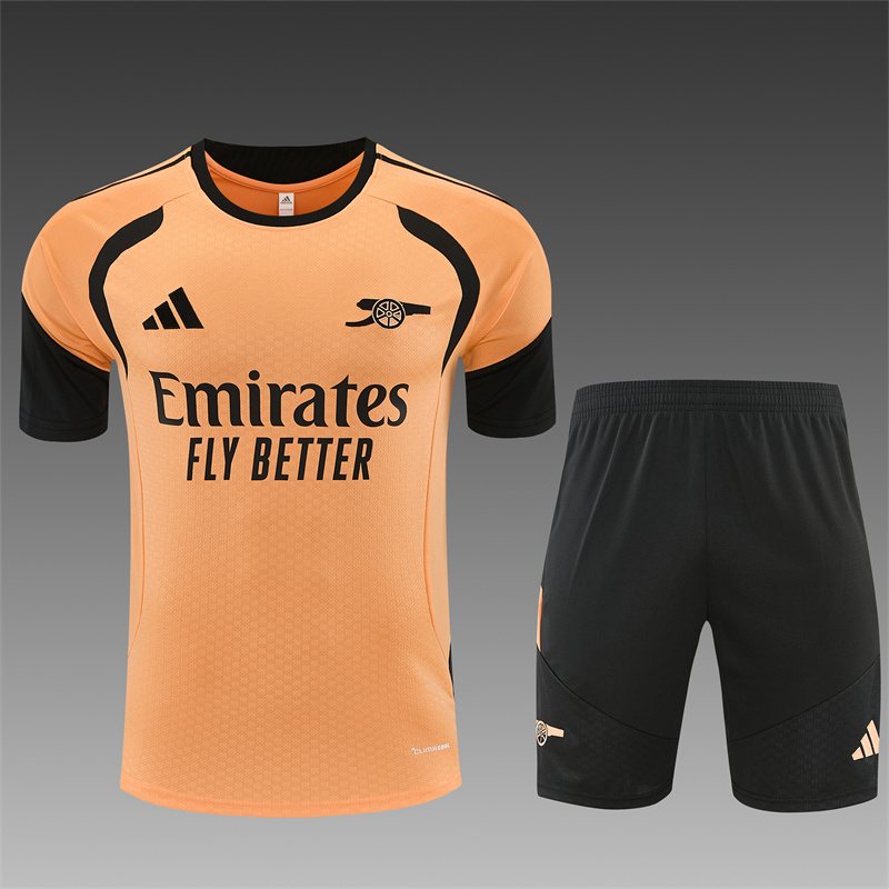 2026-27 Arsenal Orange Short-Sleeve Training Jersey