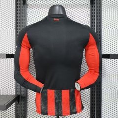 2025-26 AC Home Long Sleeve Jersey - Player Edition