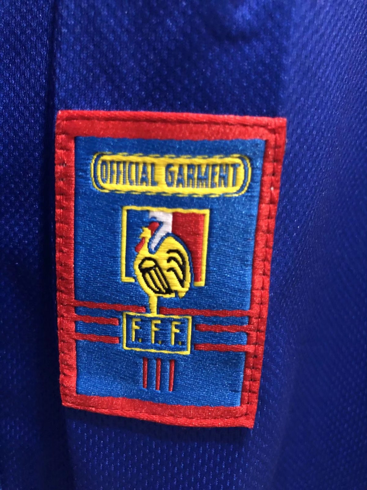 1998 France Home Long Sleeve Retro Jersey