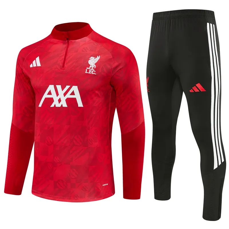 2026-27 Liverpool Red Half-Zip Training Kit