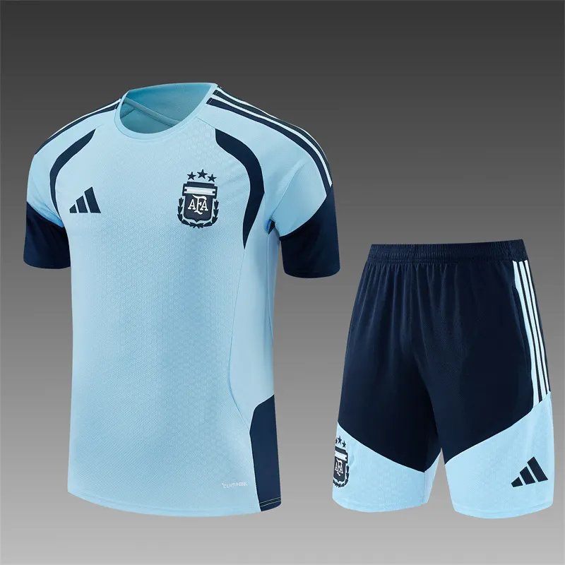 2026-27 Argentina Light Blue Short-Sleeve Training Jersey