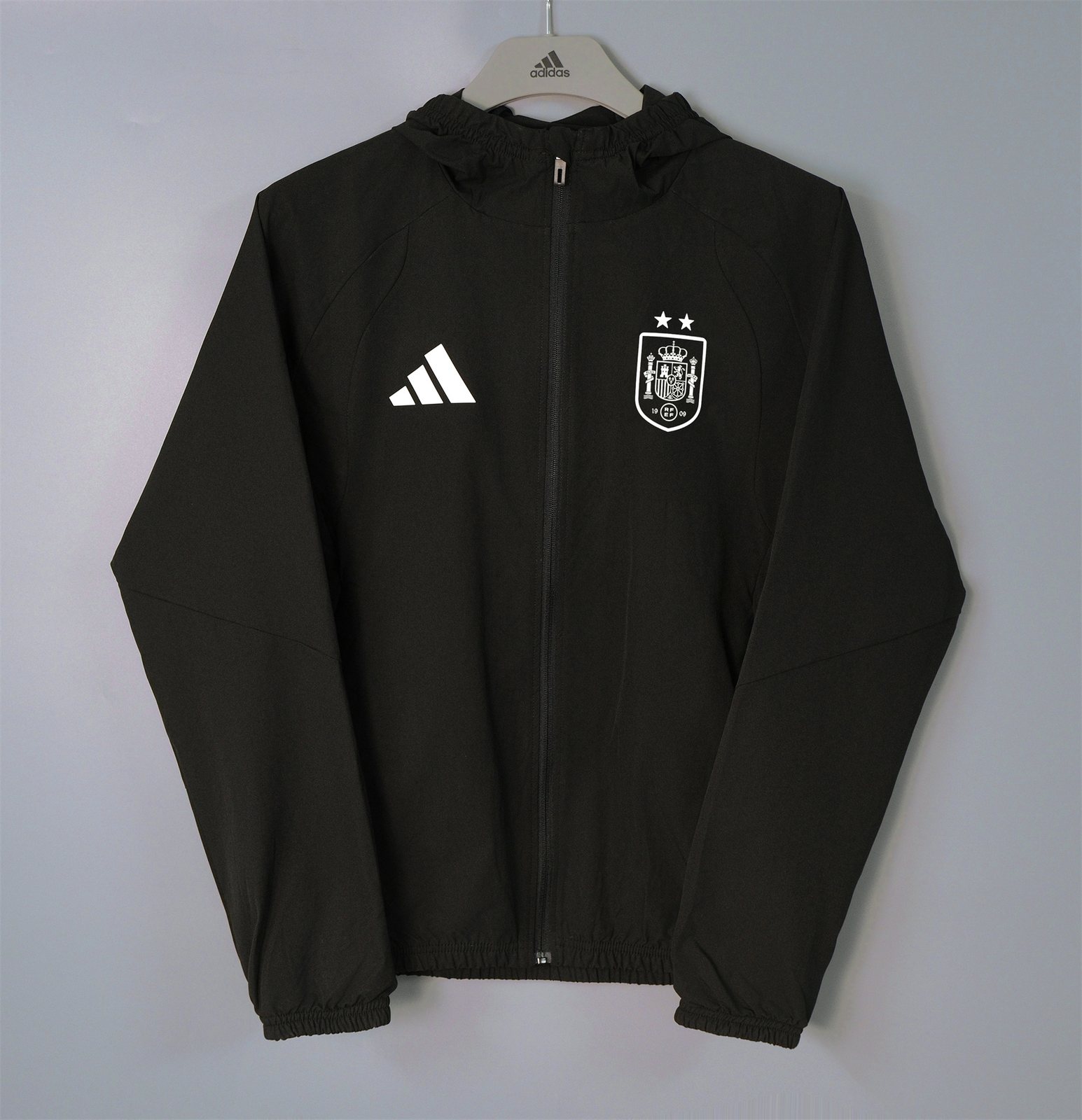 2026-27 Spain Hooded Waterproof Windbreaker