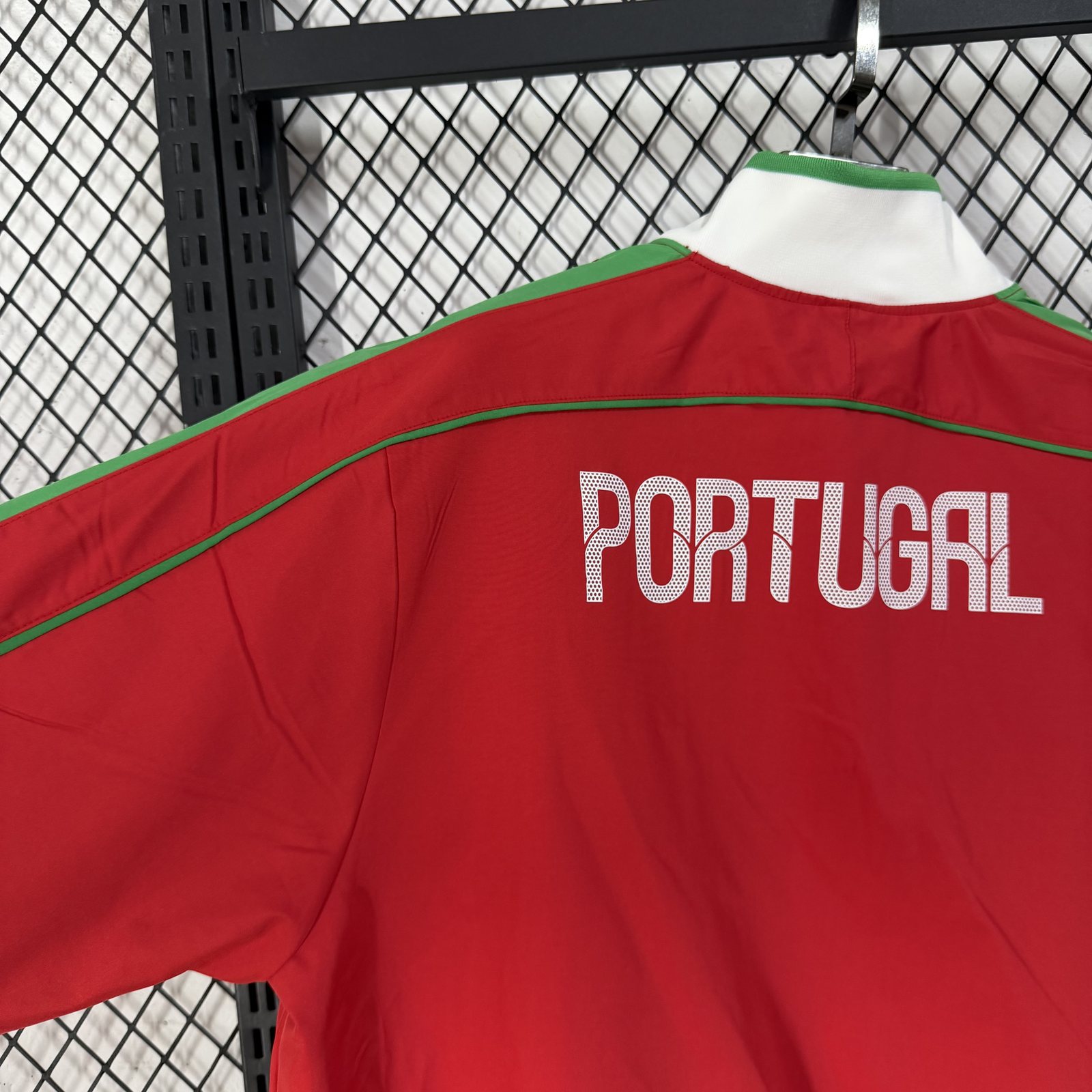 2026-27 Portugal Light Red Water-Repellent Training Windbreaker