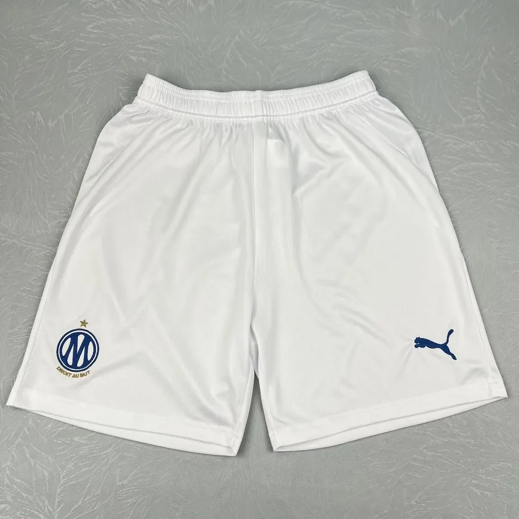 2026-27 Marseille Home Shorts - Fan Edition