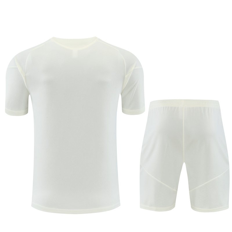 2026-27 Real Madrid Beige Short-Sleeve Training Jersey
