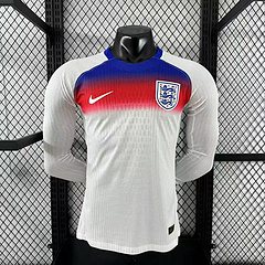 2025-26 England Home Long Sleeve Shirt - Player Edition.
