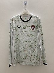 2025-26 Portugal Away Long Sleeve Jersey - Fan Edition