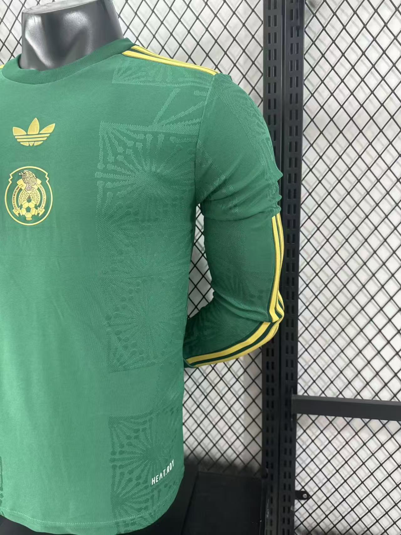 2025-26 Mexico Gold Cup Edition Long-Sleeve Jersey – Player Version