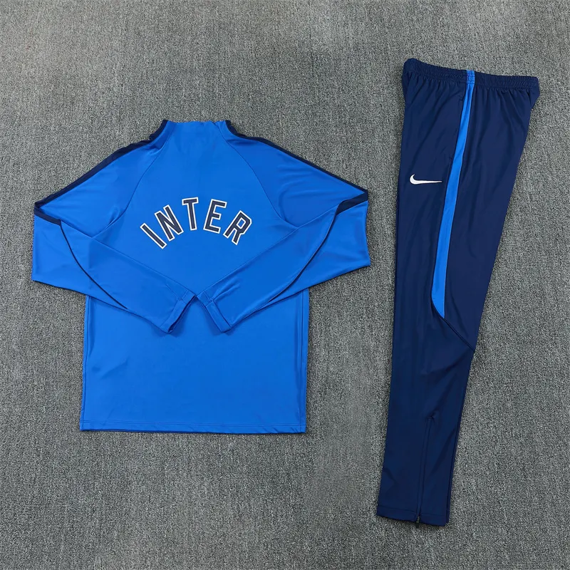 2026-27 Inter Milan Blue Half-Zip Training Jersey