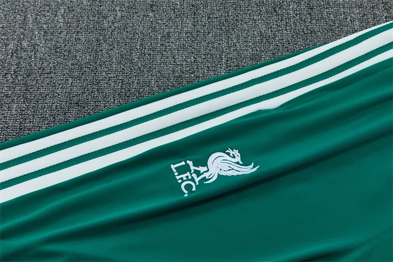 2026-27 Liverpool Green Half-Zip Training Kit