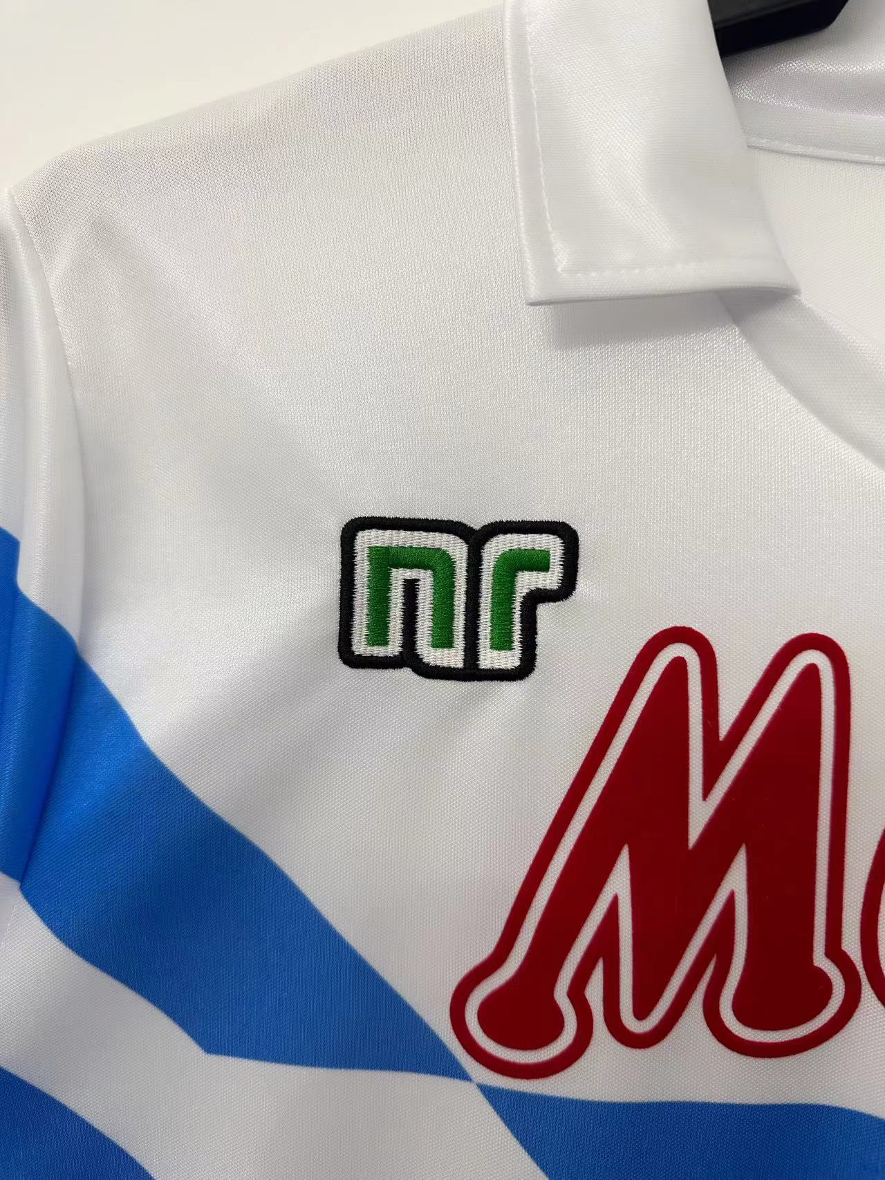 1988-89 Napoli Away Retro Jersey