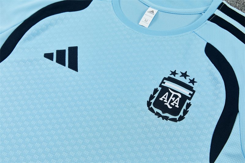 2026-27 Argentina Light Blue Short-Sleeve Training Jersey