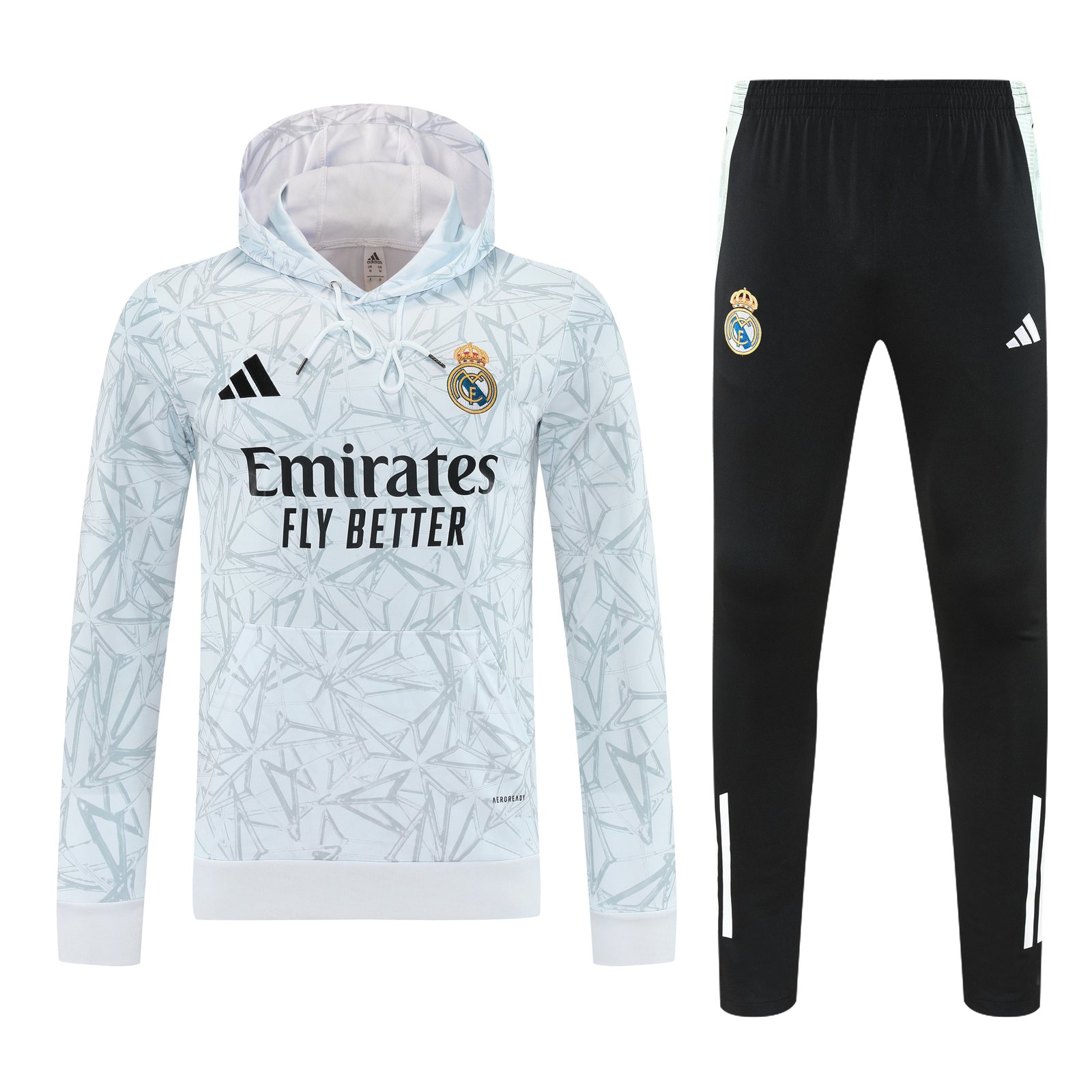 2025-26 Real Madrid Hooded Training Jersey
