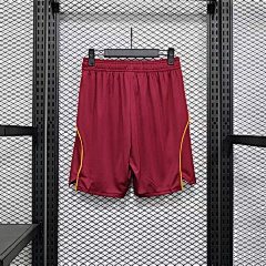 2025-26 AS Roma Home Shorts - Player Edition