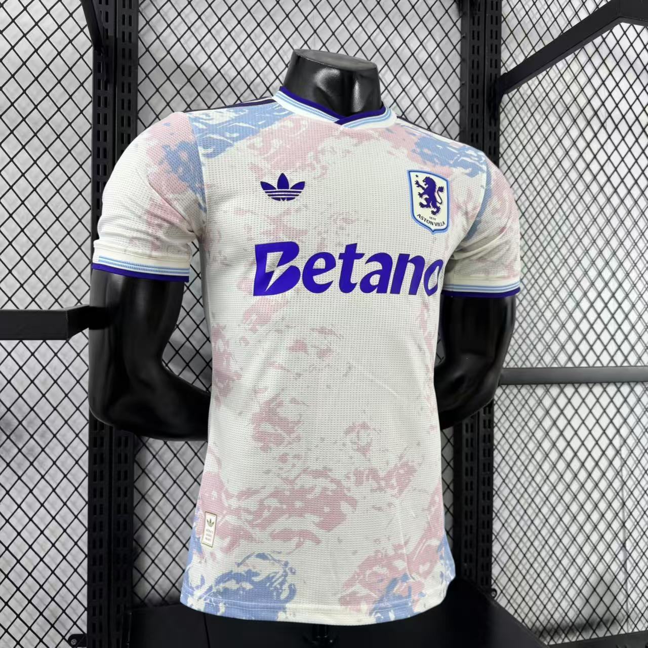 2025-26 Aston Villa Second Away Kit - Player Version