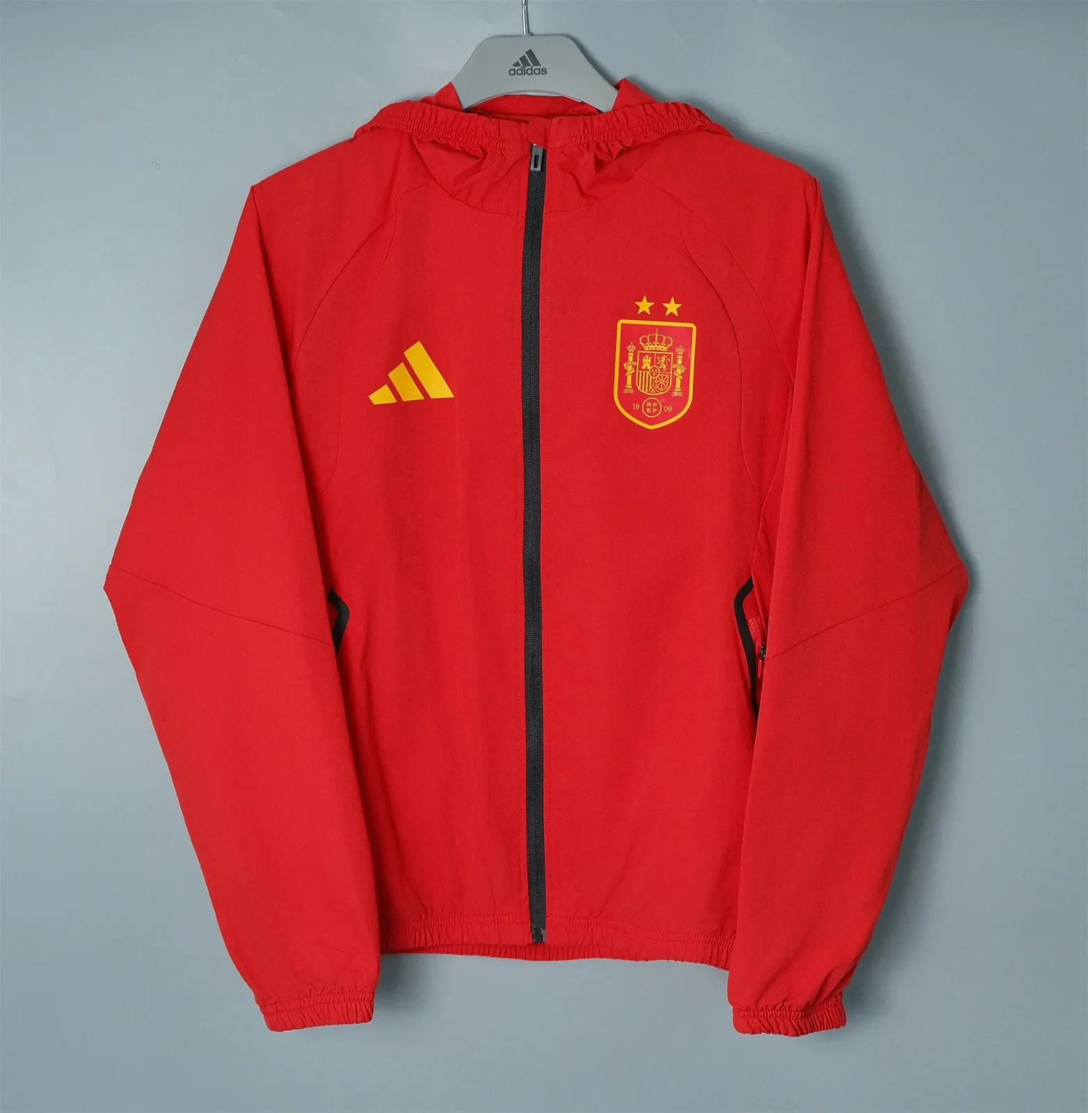 2026-27 Spain Hooded Waterproof Windbreaker