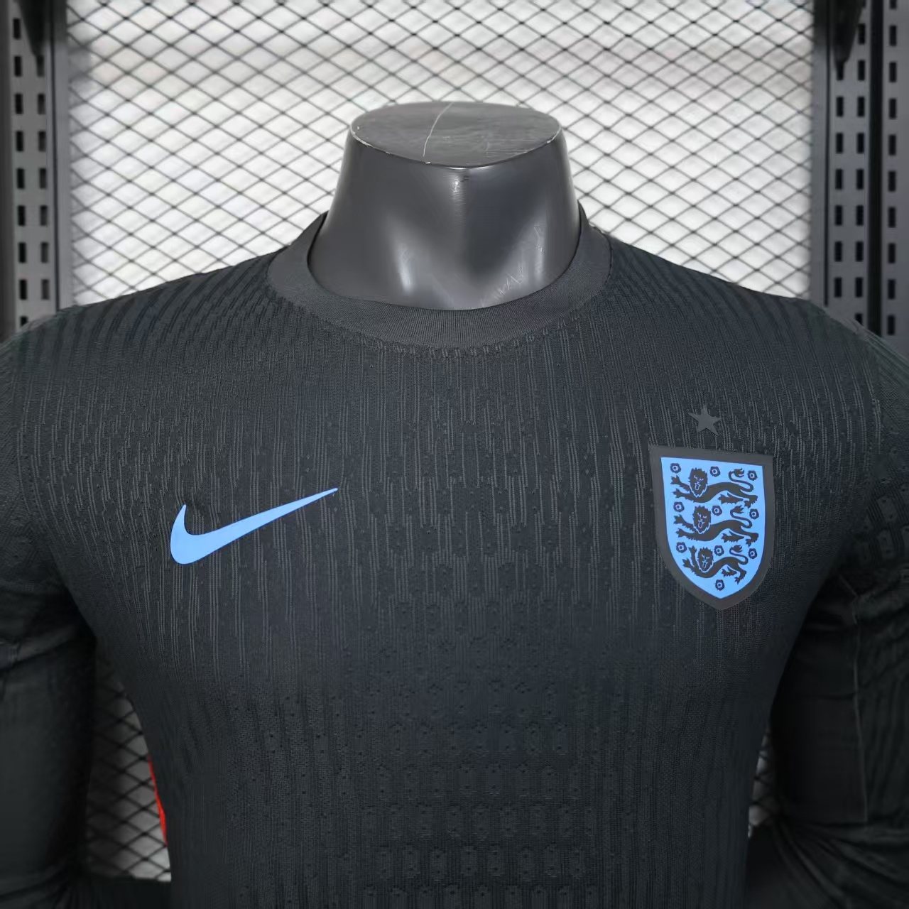 2025-26 England Away Long-Sleeve Jersey – Player Version