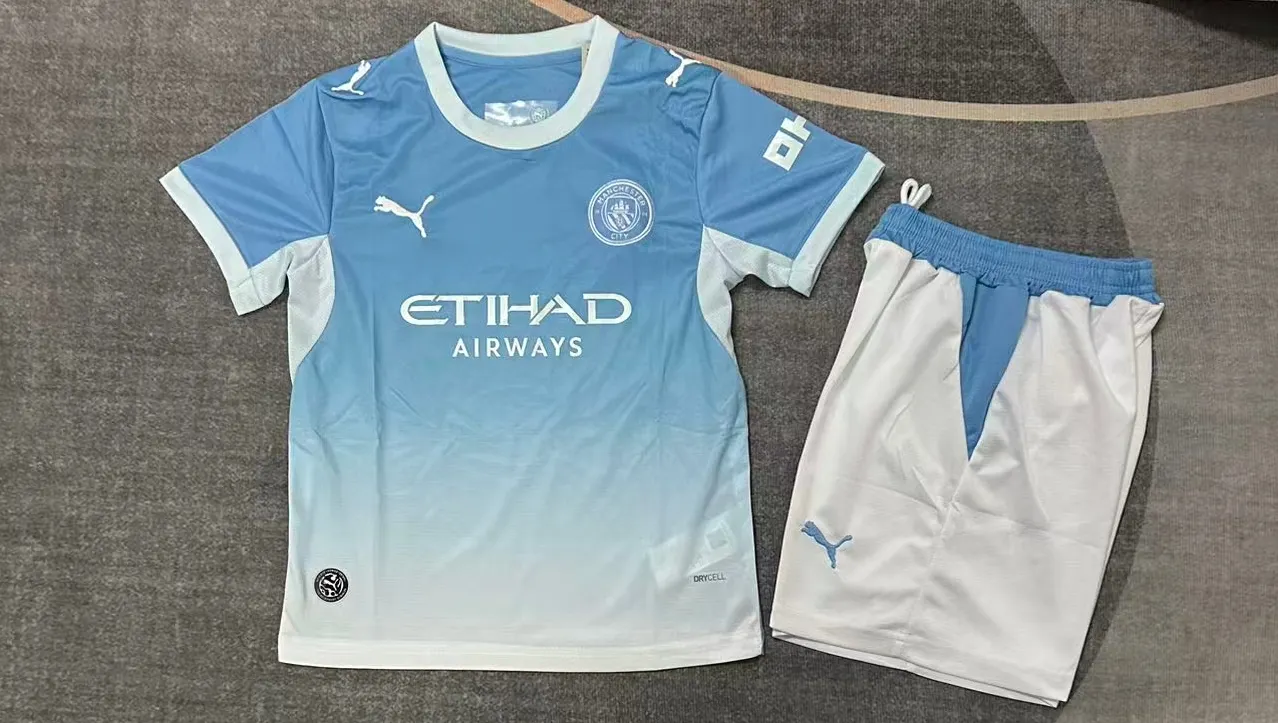 2026-27 Manchester City Home Jersey - Kids'