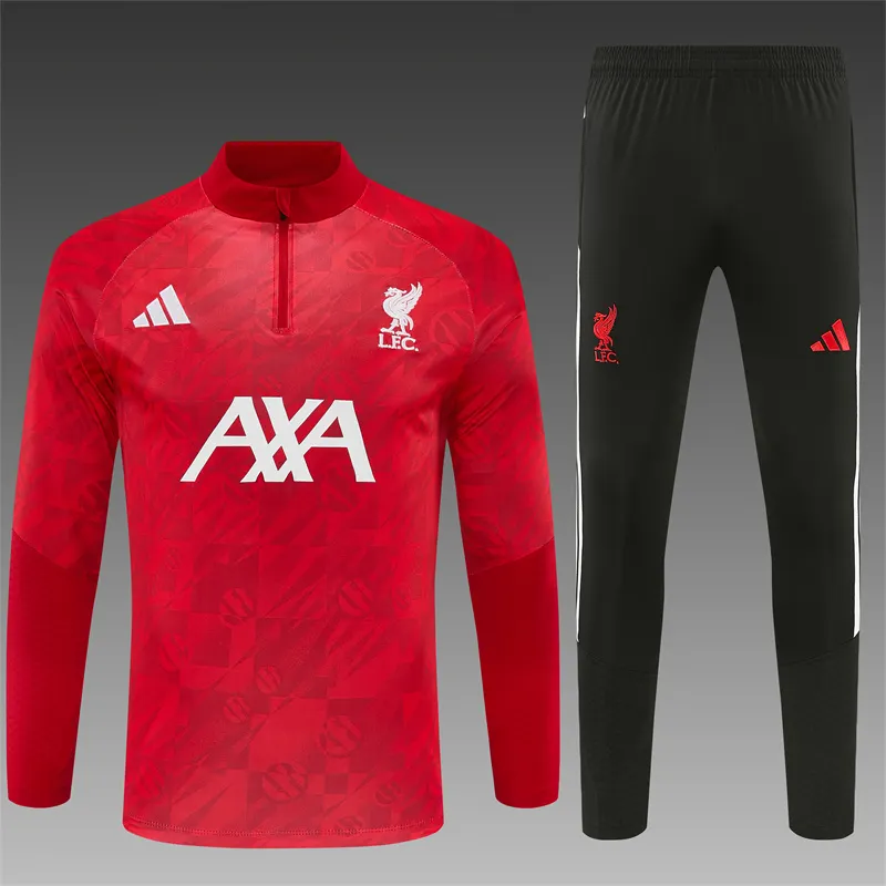 2026-27 Liverpool Red Half-Zip Training Kit