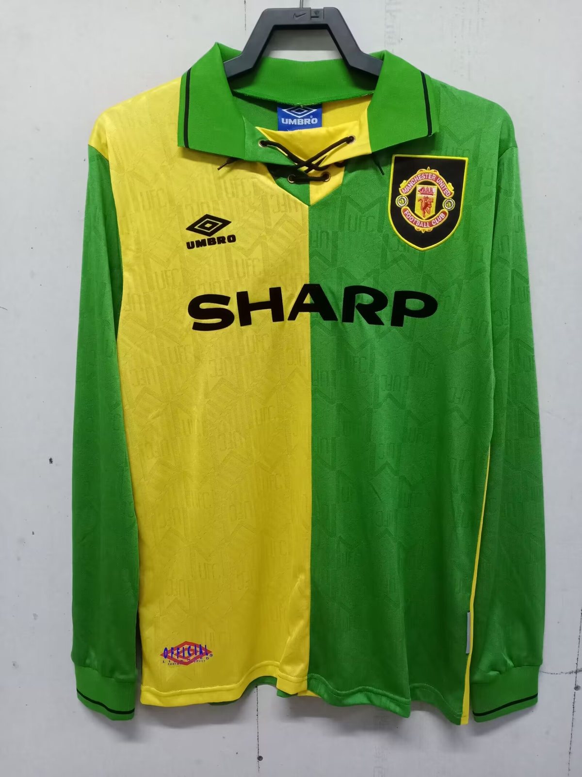 1992-94 Manchester United Away Long Sleeve Retro Shirt