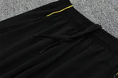 2025-26 Real Madrid Black Half-Pull Training Jersey