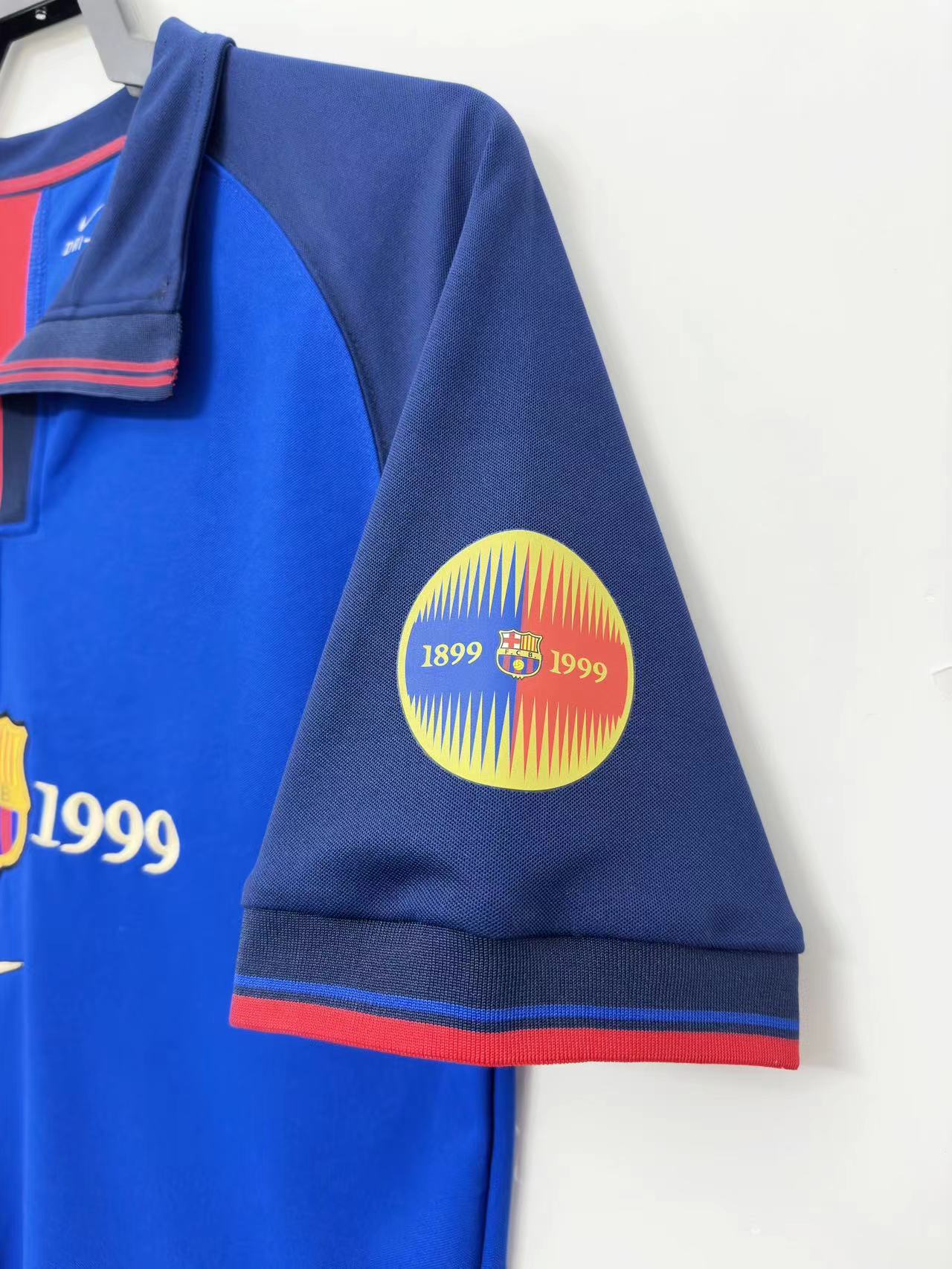 1899-99 Centennial Barcelona Retro Jersey - Commemorative Edition