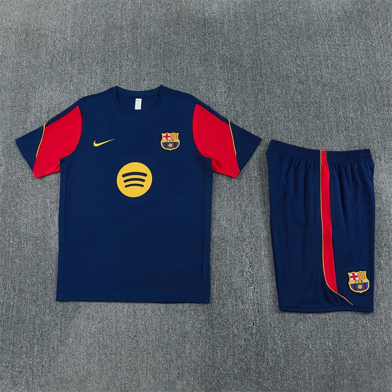 2026-27 Barcelona Royal Blue Short-Sleeve Training Jersey