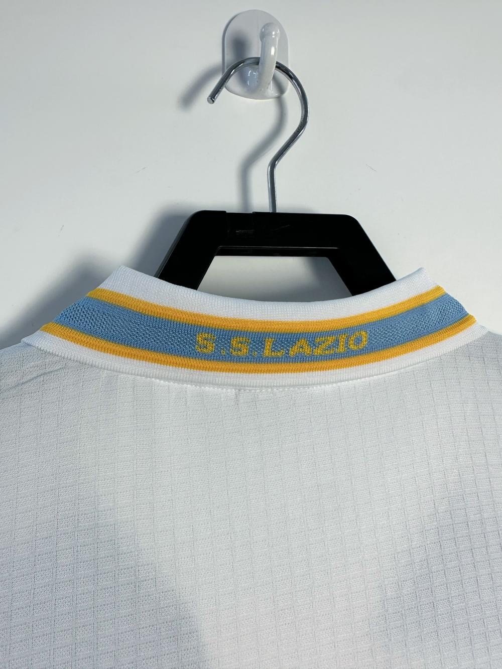 1998–00 Lazio Second Away Retro Long-Sleeve Jersey