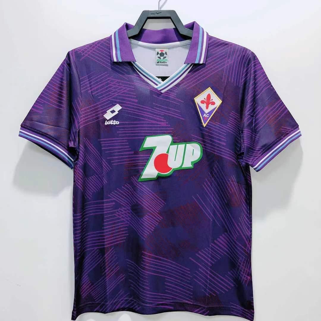1992-93 Fiorentina home retro jersey