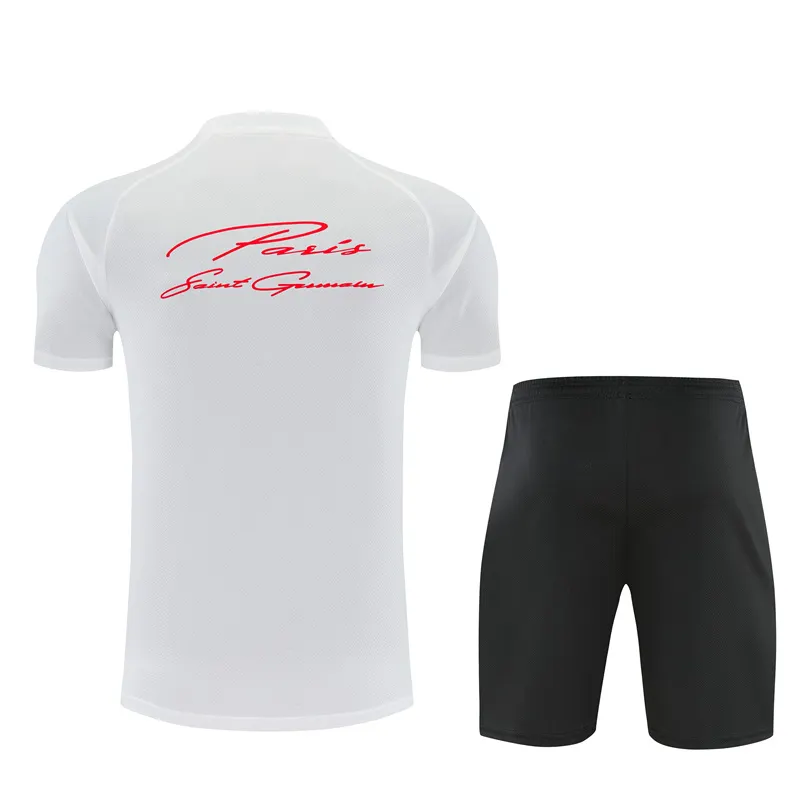 2026-27 Paris White Short-Sleeve Training Jersey