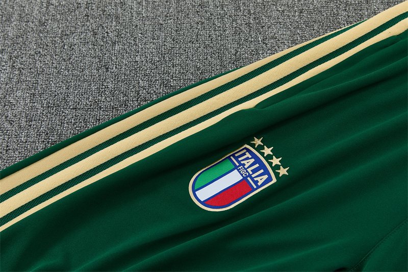 2026-27 Italy White Half-Zip Training Jersey