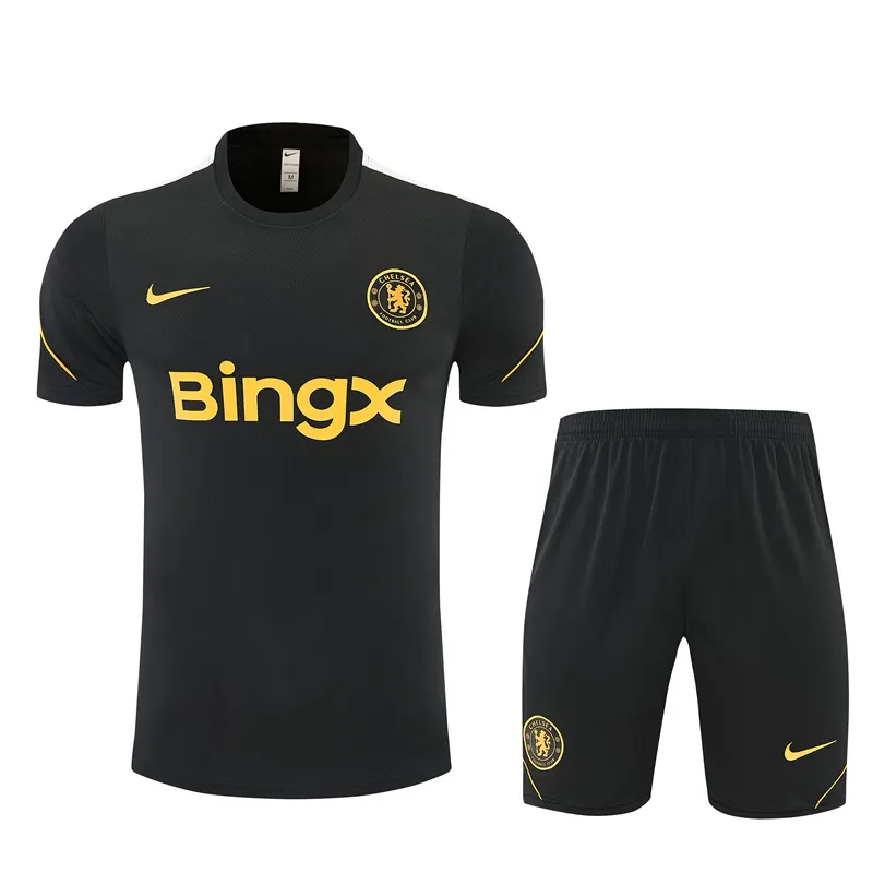 2026-27 Chelsea Black Short-Sleeve Training Jersey