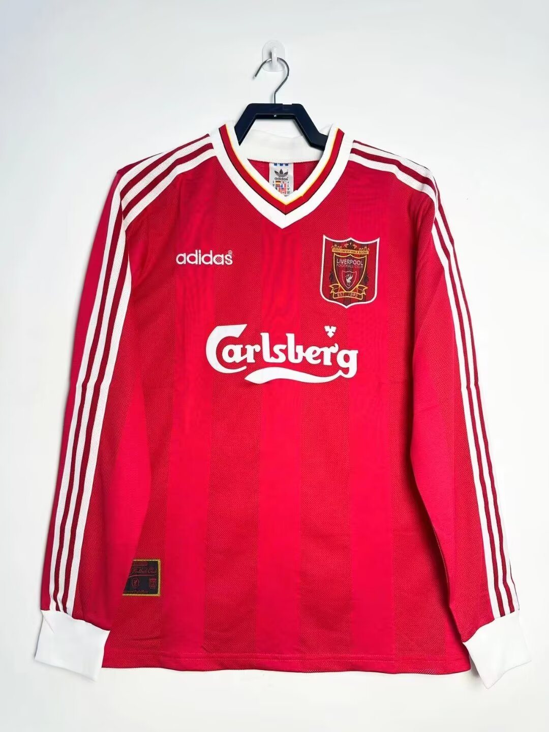 1995-96 Liverpool Home Long Sleeve Retro Shirt
