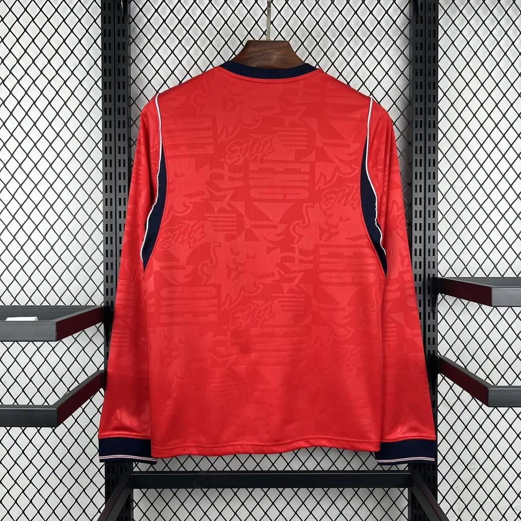 2026-27 England Away Long-Sleeve Jersey - Fan Edition