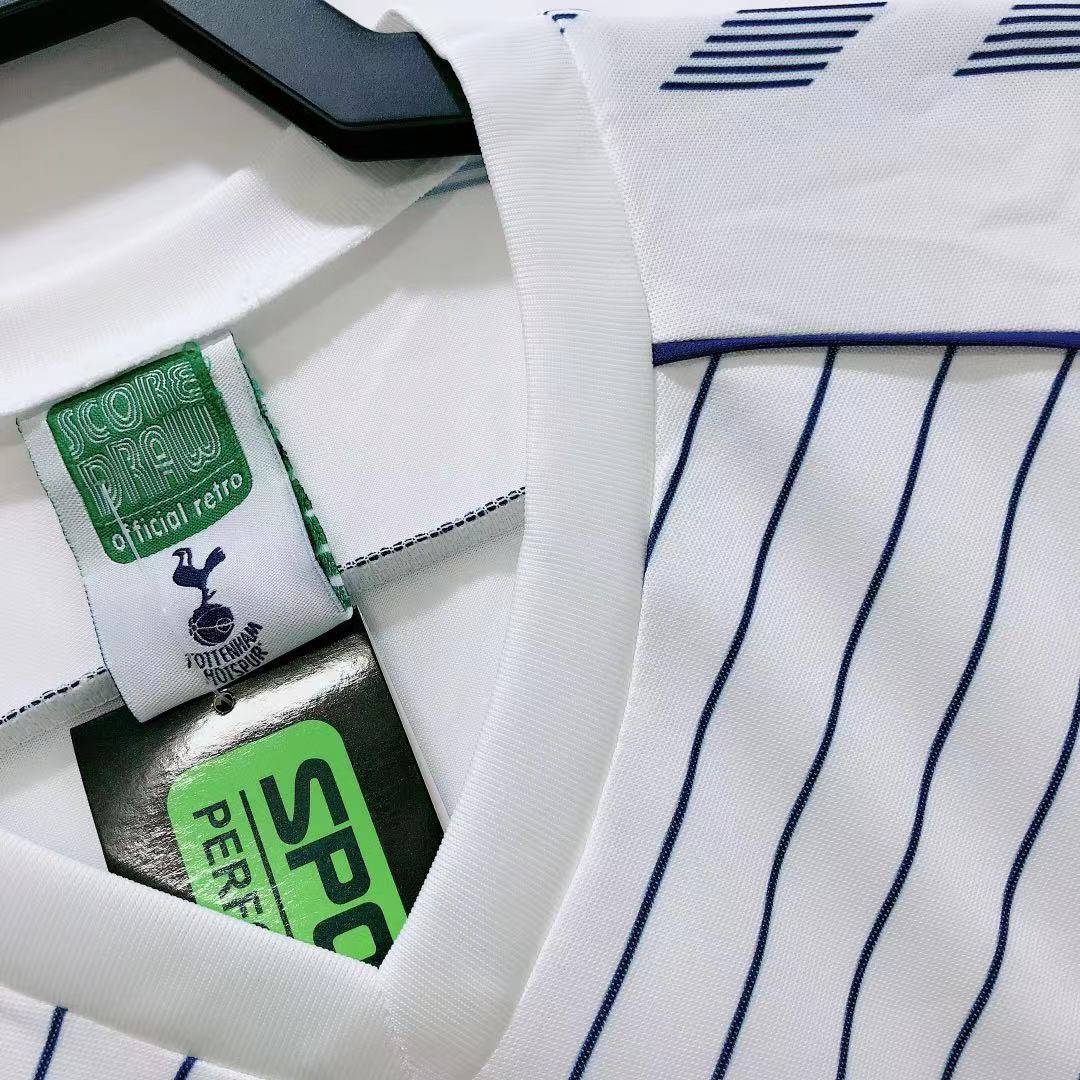 1986 Tottenham Hotspur Home Retro Jersey