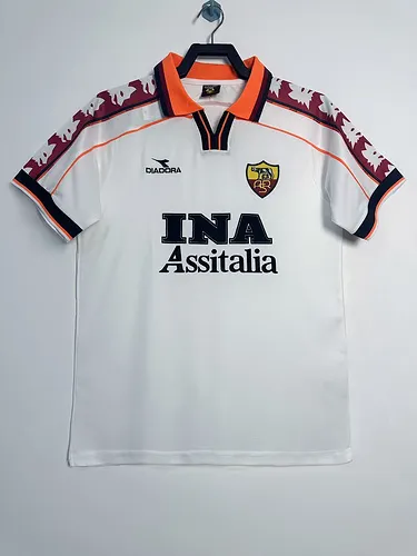 1998-99 Roma Away Retro Jersey