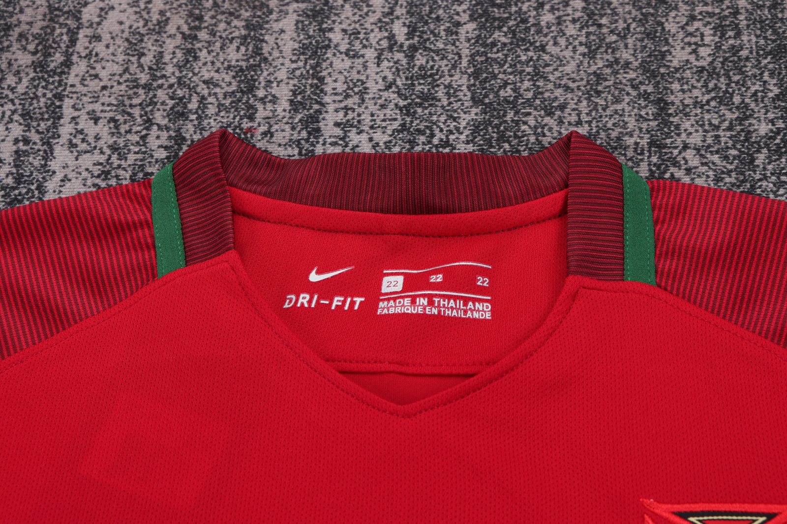 2016 Portugal Home Retro Jersey – Kids