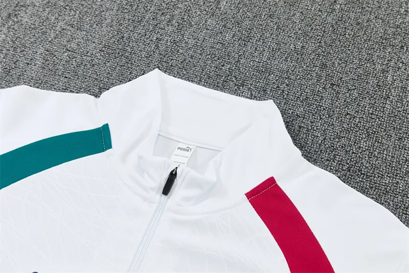 2026-27 Portugal White Half-Zip Training Jersey